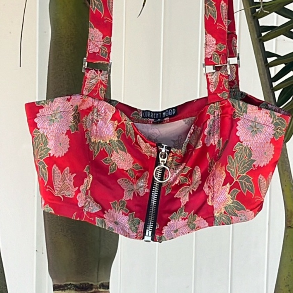 💥Deadstock Dolls kill/Current Mood Corset style Halter - Picture 2 of 16